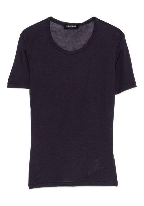 sylvie tee woman navy ANINE BING | A-08-11500NYA27